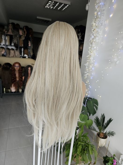 Peruka Eliza mix słowiński  blond lacefront naturlany efekt