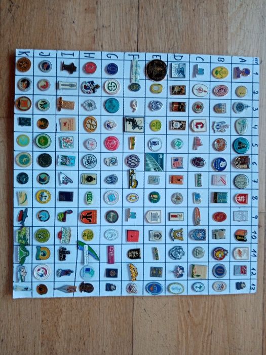 Pins de escolas, universidades, parques naturais,.... XXV