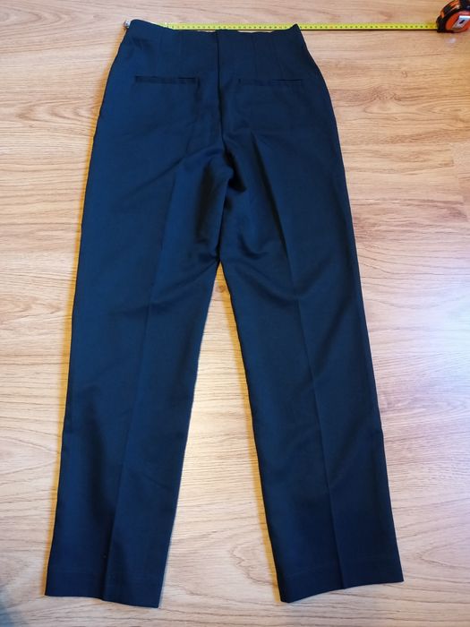 Spodnie eleganckie prosta nogawka garniturowe H&M 34