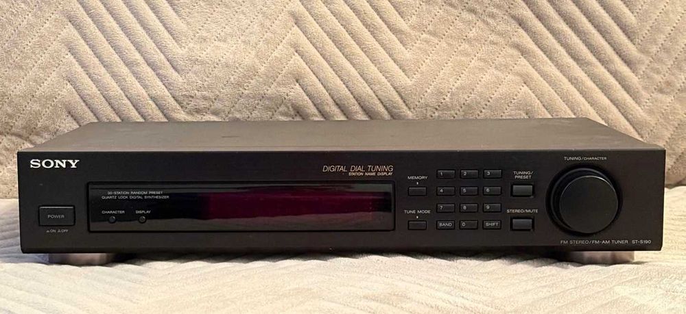 Tuner stereo Hi-Fi Sony ST-S 190 bardzo ładny, w pełni sprawny!