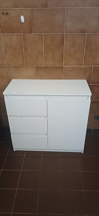 Komoda 80cm regał biały