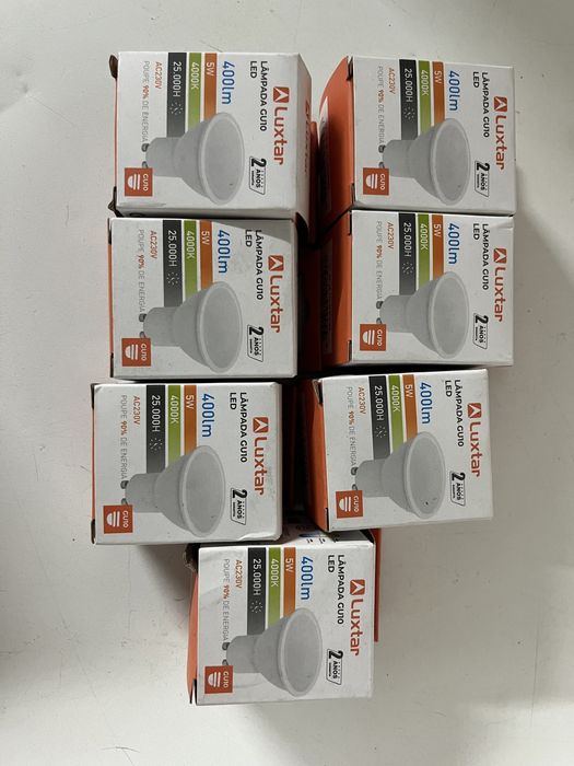 Lâmpadas Led Gu-10 5w 4000k