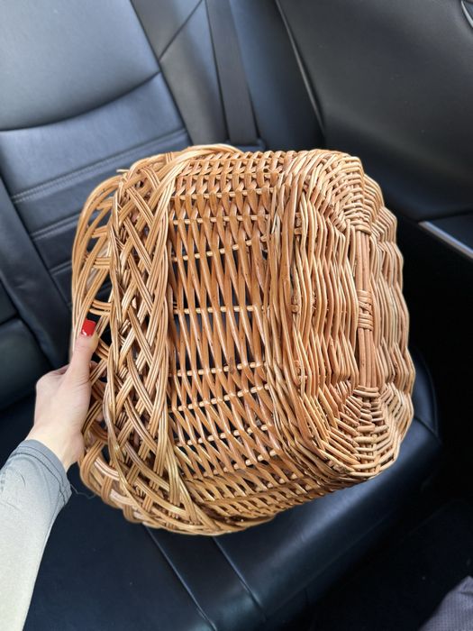 Кошик плетений, корзина плетена, корзина плетеная, великдень, пасха