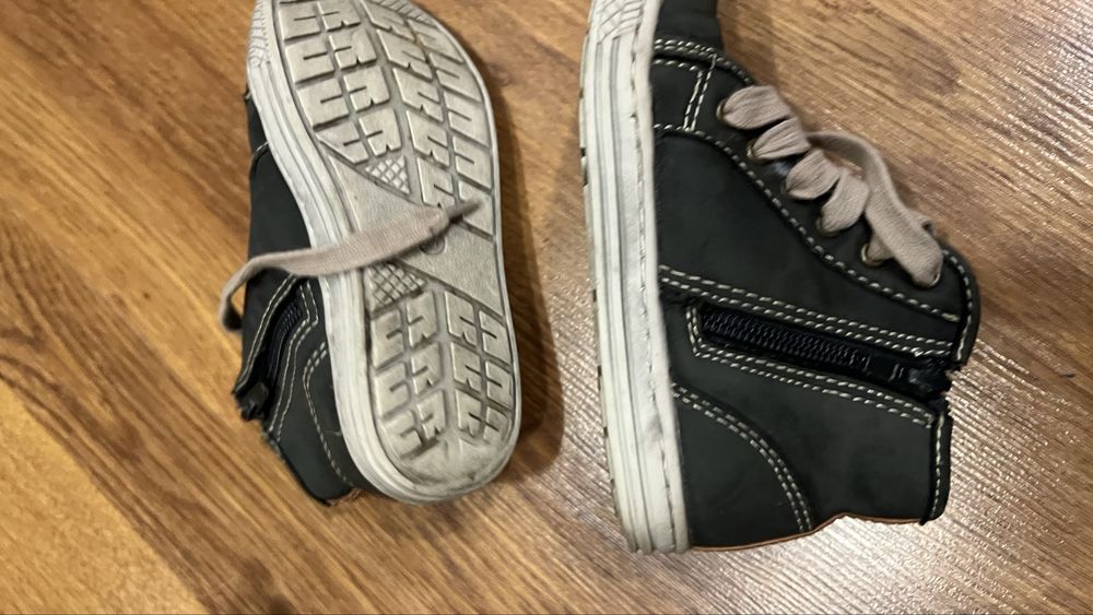ocieplane buty do kostki chłopiec 27