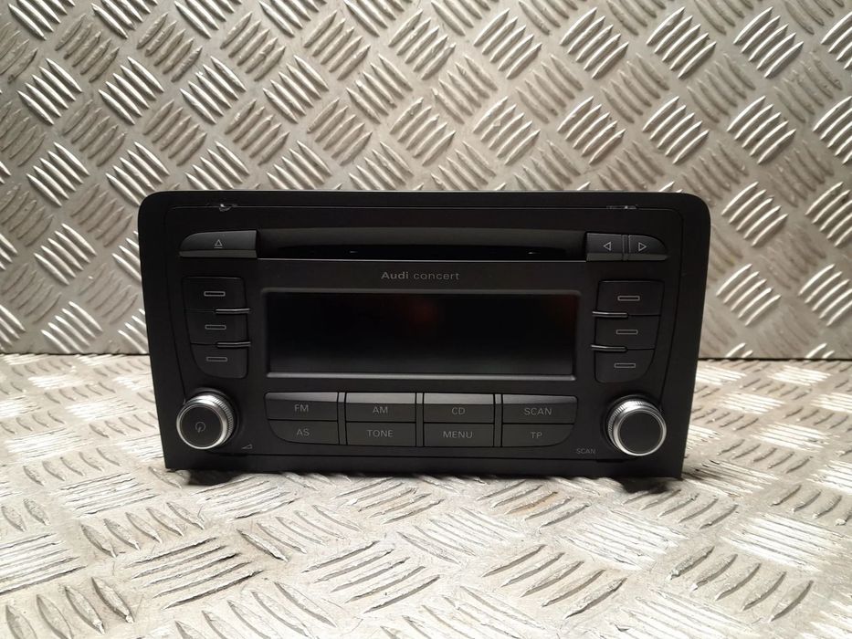 AUDI A3 8P RADIOODTWARZACZ CD AUDI CONCERT 8P0035186AB