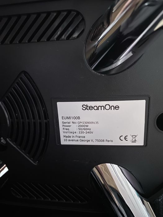 SteamOne EUMI100B- Nowa Parownica!!! Dwa razy używana