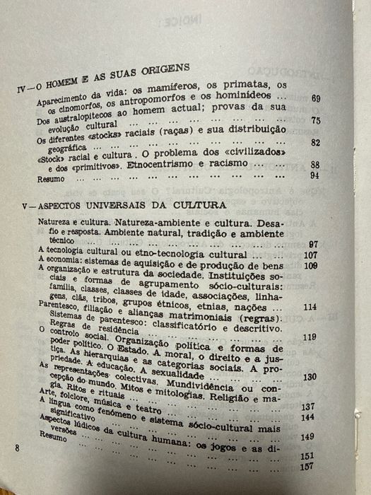 Introdução a antropologia cultural