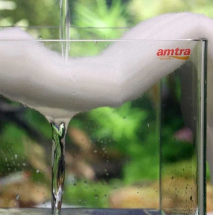 Lã de vidro para filtros de aquário