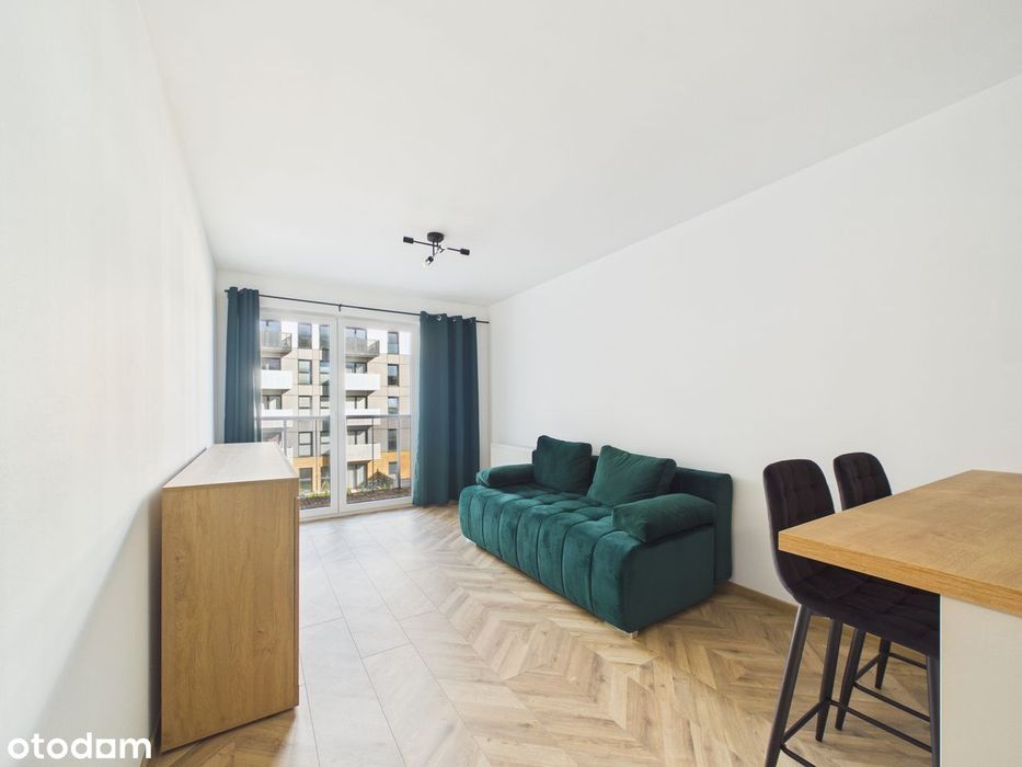 Na wynajem mieszkanie 2 pok. - apartamentowiec Klimontów - wyposażone
