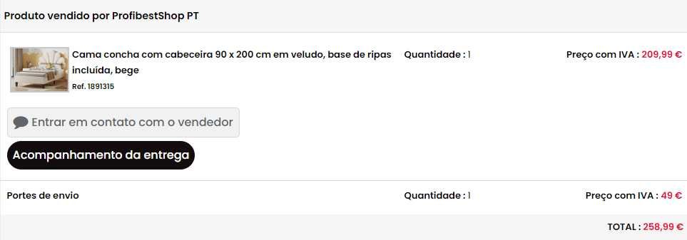 Cama de Criança +  Colchão 90cmx200cm