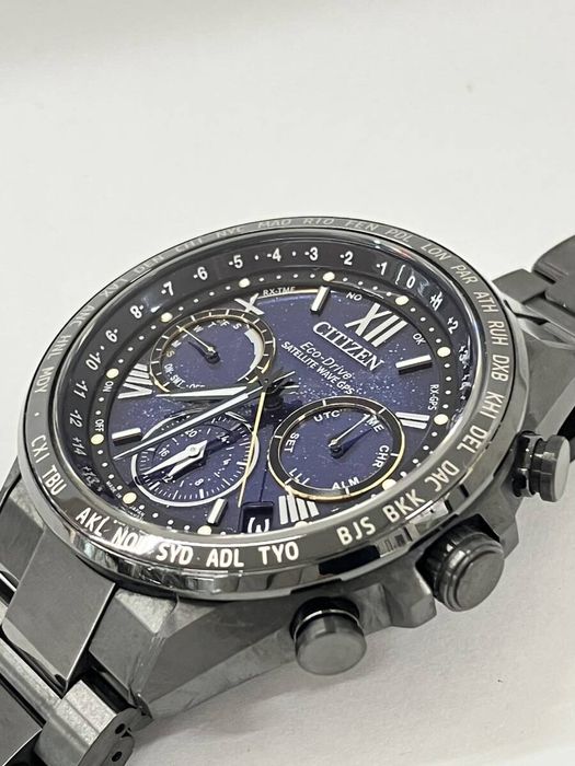 CITIZEN ATTESA F950 CC4015-86L Cosmic Blue GPS Solar 1300/1
