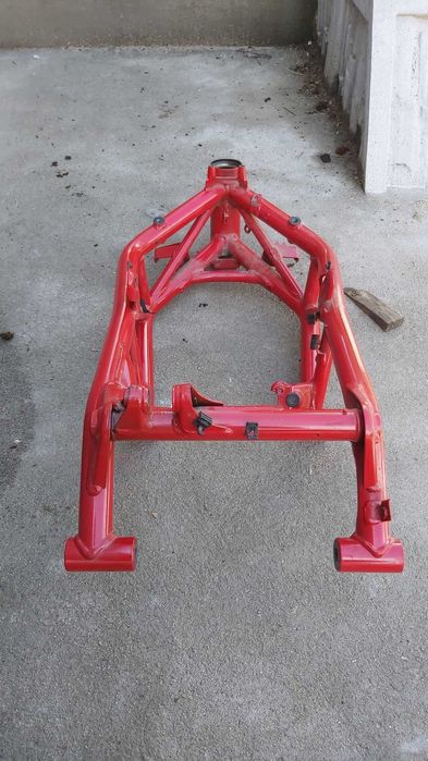 Rama Ducati 2015r Hypermotard 821 dokumenty niemiecki ksiazki