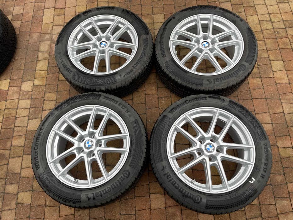 3713. Koła zimowe BMW 5 Audi A4 B9 Allroad 5x112 ET27 225/55/17 2023r