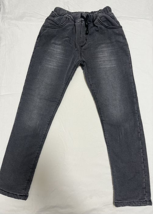 Продам зимові утеплені штани джинси на хлопчика