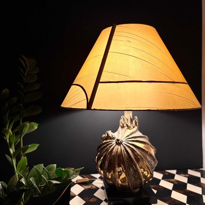 stara lampa stołowa paulo granchi italy design