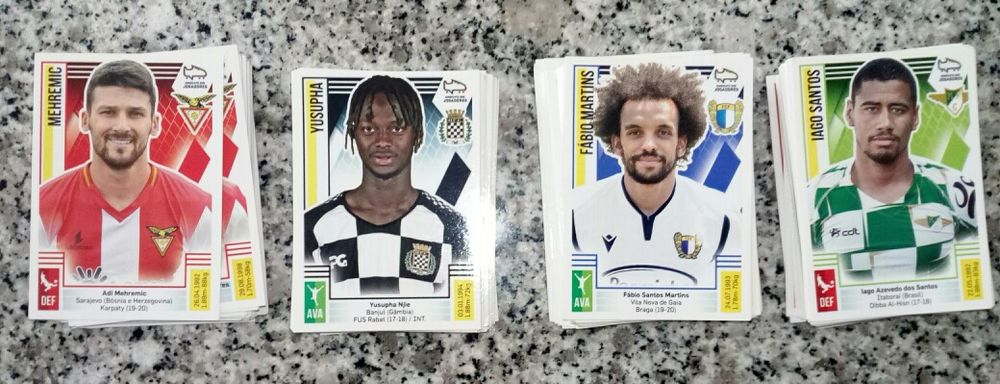cromos oficiais futebol liga e fifa world russia 2018