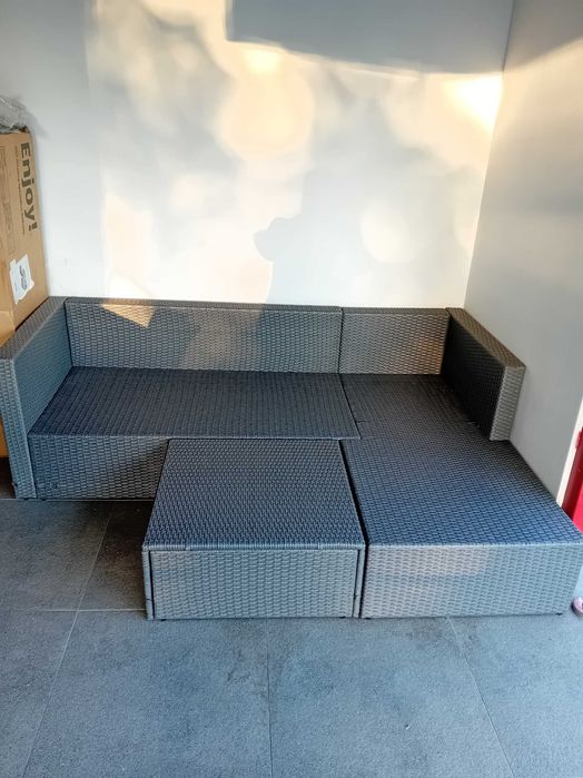 Zestaw mebli ogrodowych ( narożnik ) z technorattanu