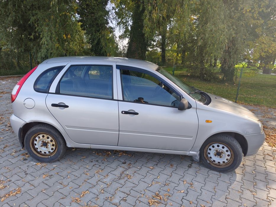 Lada Kalina 1119, 2008 r., 1.6 8v, klima, niski przebieg