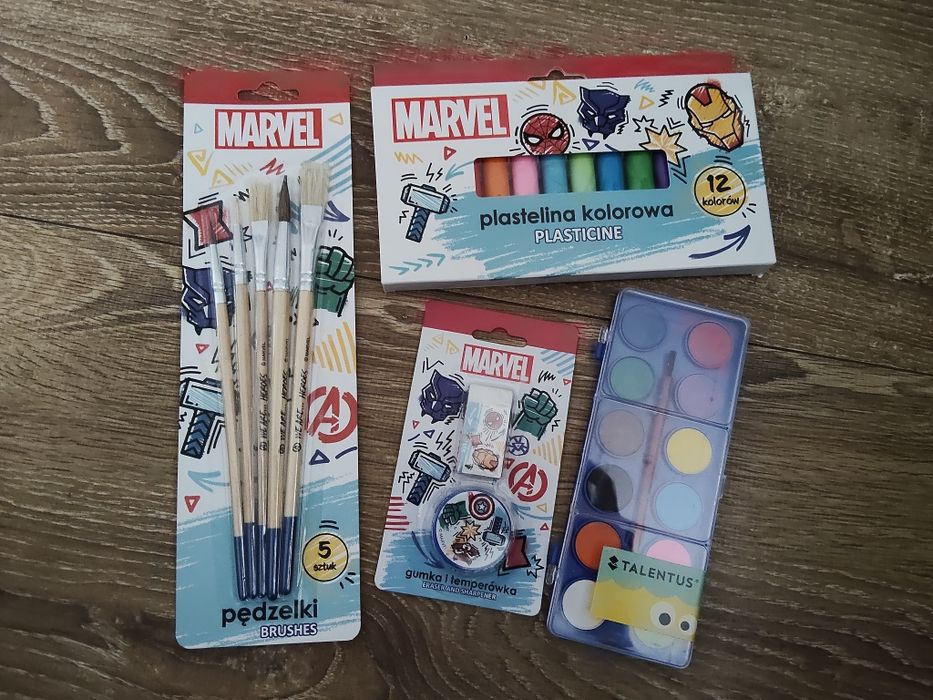 Zestaw plastyczny Marvel