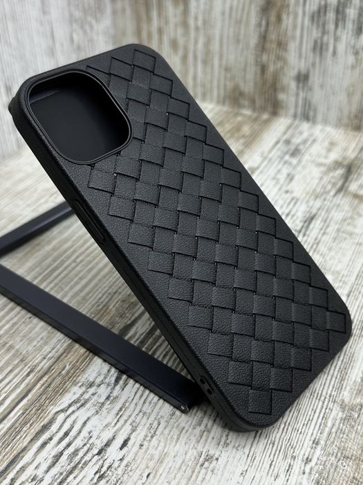 Чехол плетенка на iPhone 15 Pro Max/ 15 Pro/ 15. Тонкий чохол