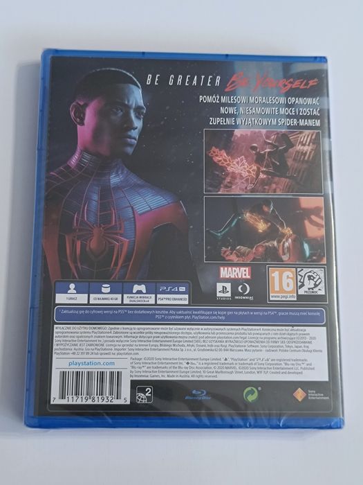 Spider-Man Miles Morales  |  PS4  |  FOLIA