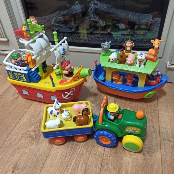 Піратський корабель, ковчег, трактор