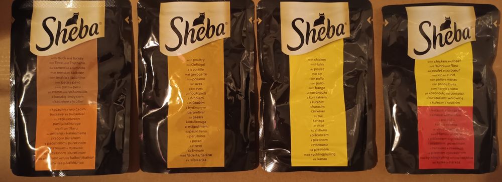 Sheba oryginalne saszetki mix (70)