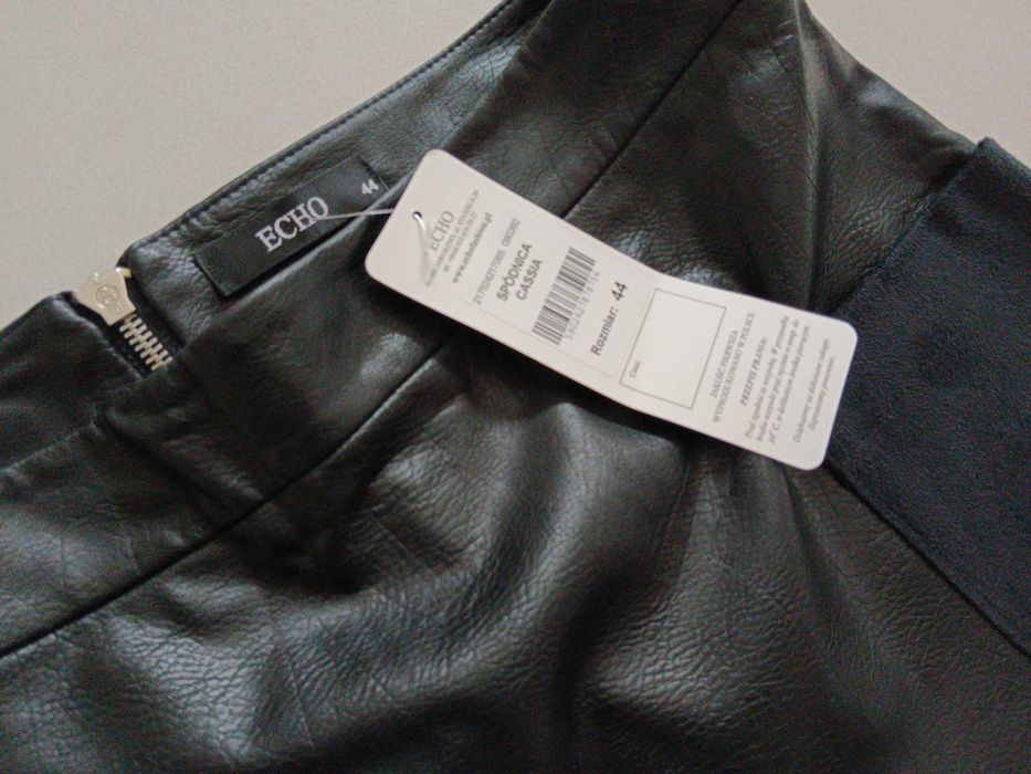 ECHO spódnica ekoskóra 42