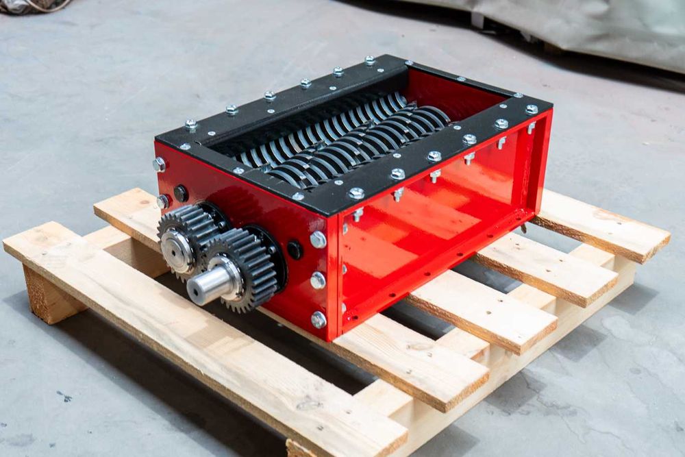 MECHANIZM SHREDDER tnacy REMET SR350 niszczarka rozdrabniacz