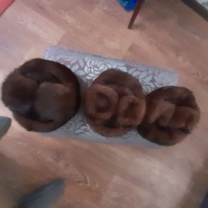 Продам шапки норкові400.250.200грн