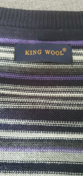 Swetr męski King Wool