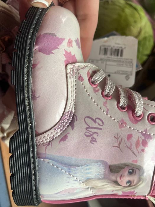 Новые ботинки демисезон  Холодное сердце детские, для девочки