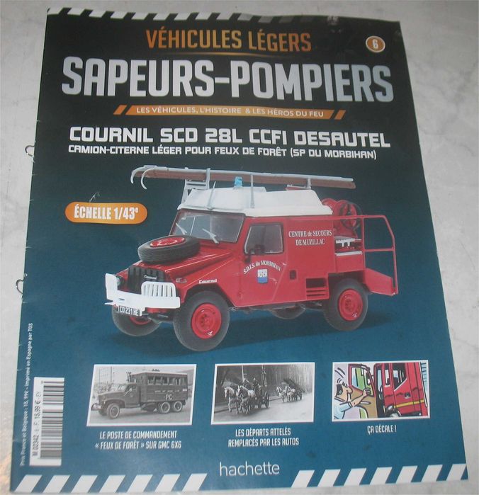 Fascicle - Fire Department Vehicles - Cournil SCO 28L CCFI Desautel