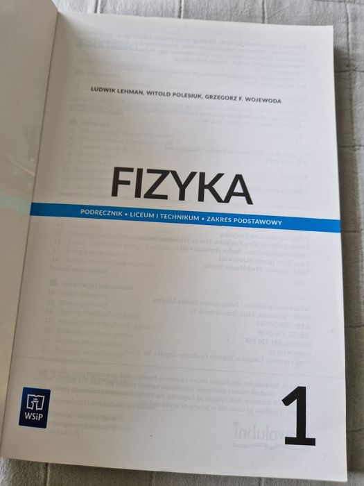 Fizyka 1 podrecznik