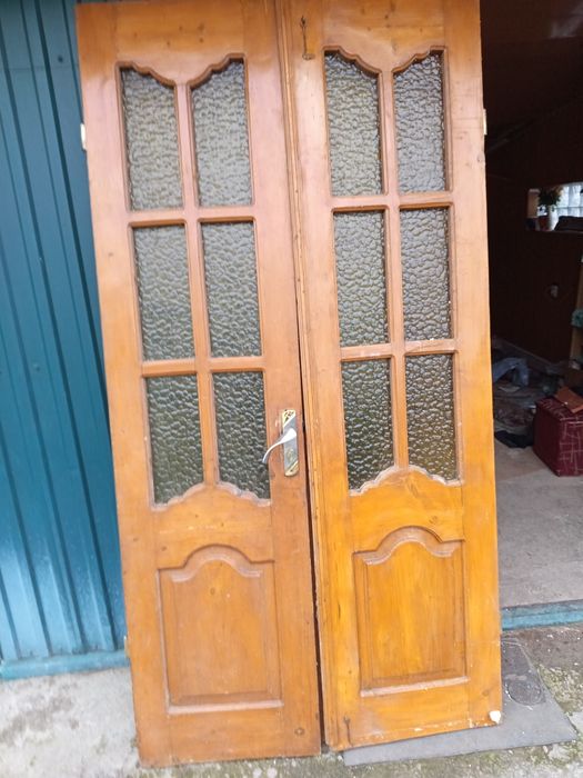 Двері вхідні двополовинкові