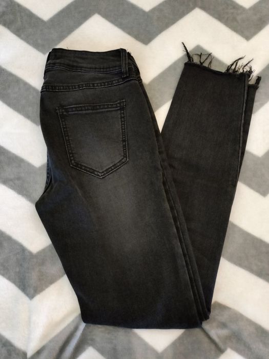 Spodnie jeansy damskie 34