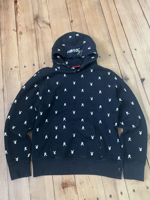Худи supreme monogram play-boy