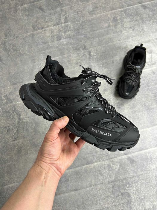 BALENCIAGA Track sneakers кроссовки черные кеди кеды кросівки чорні