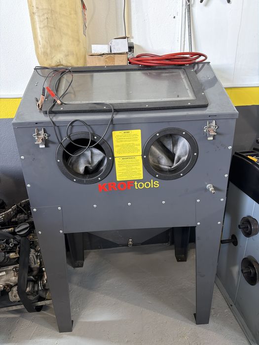 Maquina decapar pecas krooftools usada