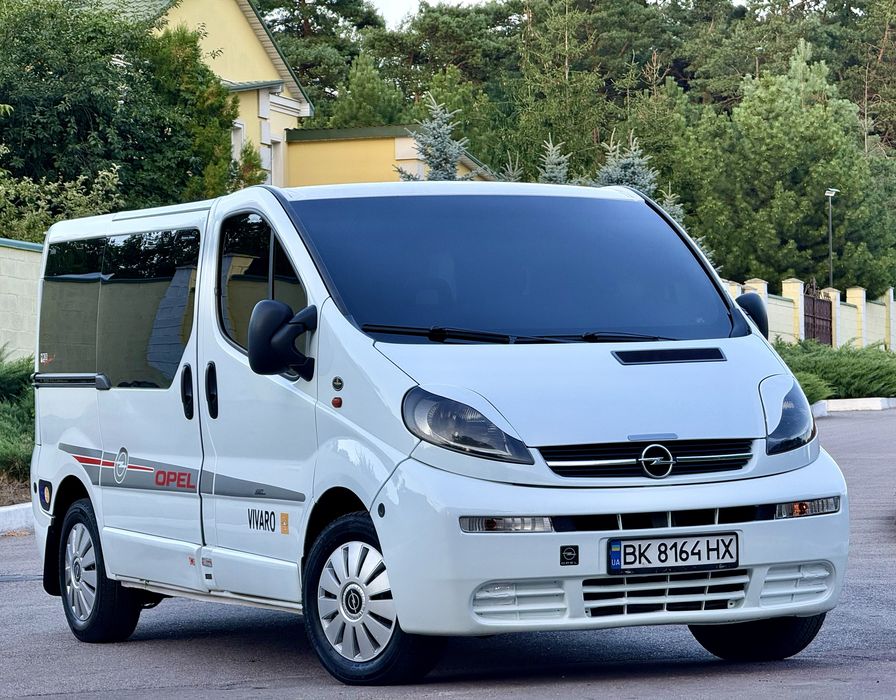 Opel Vivaro 1.9 ПАСАЖИР 9 Місць! Ідеальний Стан Гаражне зберігання 1 ВЛАСНИК!
