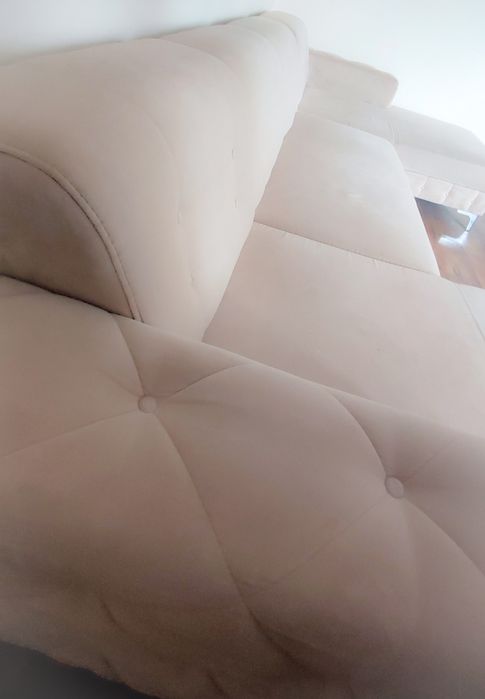 Sofa 3m30cmx1m70 cm beżowy Glamour