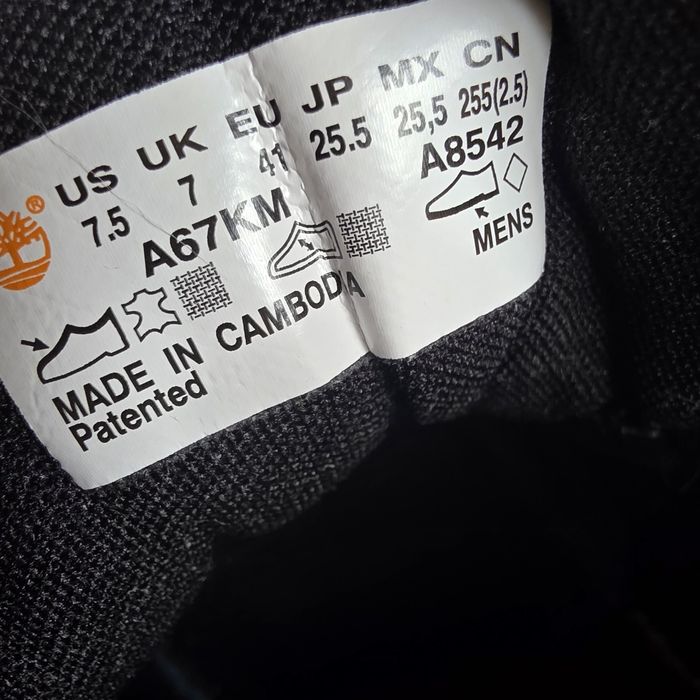 Кожаные кроссовки кросівки "Timberland Euro Trekker Low"