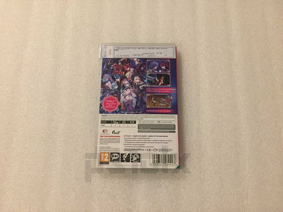 Nights Of Azure 2 Bride Of The New Moon Switch