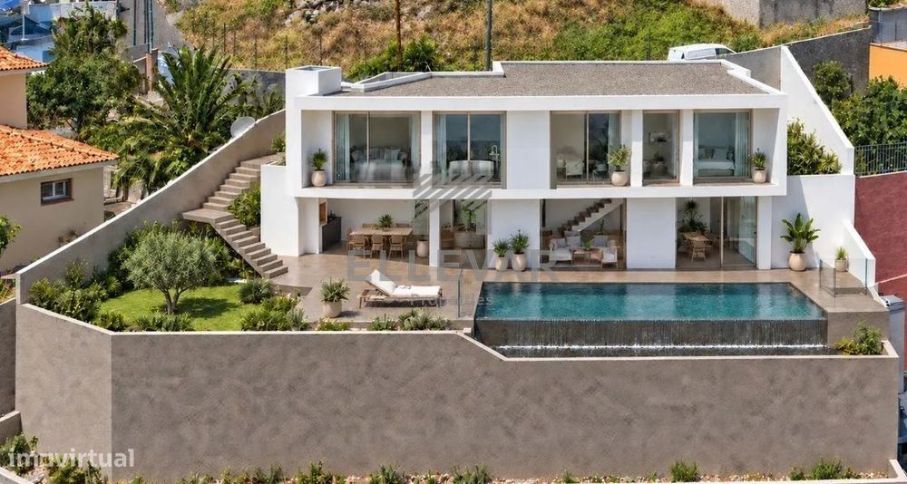 Moradia T3 Com Piscina Com Vista Mar Na Calheta