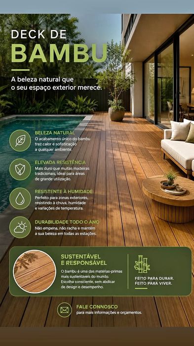 Deck de Bambú  Eco