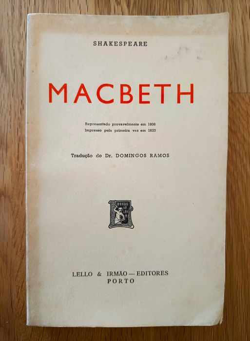 W. Shakespeare - Mcbeth (portes incluídos)