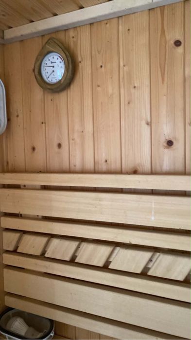 Sauna finska z wyposazeniem