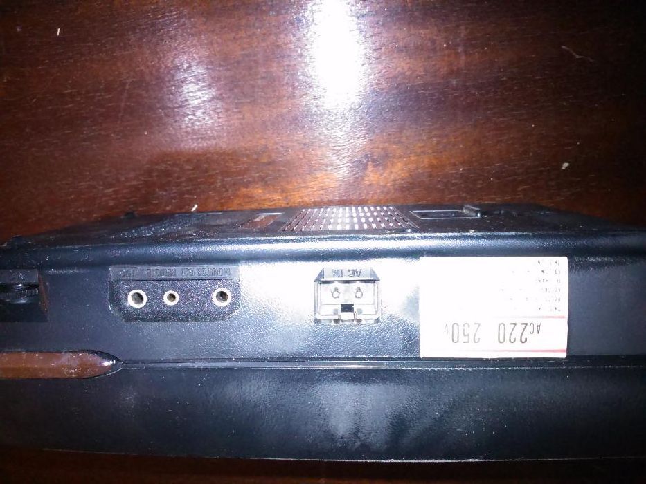 Gravador repórter portátil  Panasonic anos 70 ( vintage)