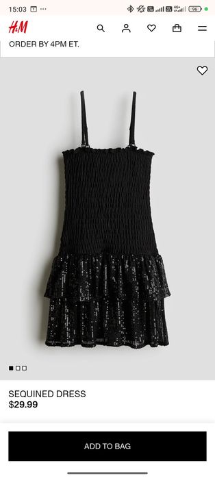 Плаття HM на дівчинку 12 років