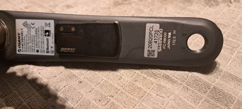 Pedaleiro ultegra com potenciometro